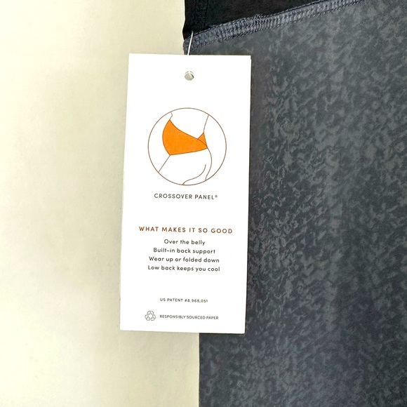 Over the belly Active Maternity Gray Leggings Back Support Isabel Matern… - Picture 8 of 10